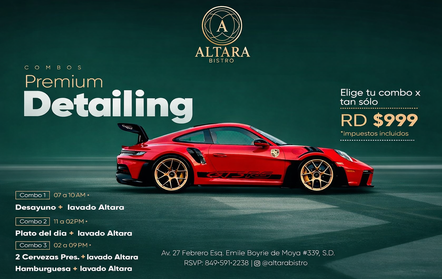 ALTARA BISTRO & AUTODETAILING, SANTO DOMINGO